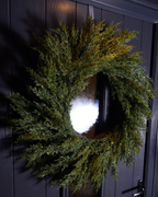 PRELIT CHRISTMAS WREATH (100 LIGHTS)