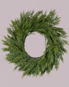 PRELIT CHRISTMAS WREATH (100 LIGHTS)