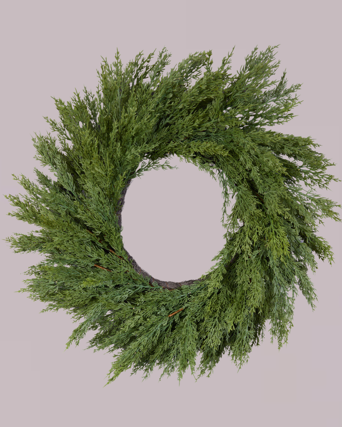 PRELIT CHRISTMAS WREATH (100 LIGHTS)