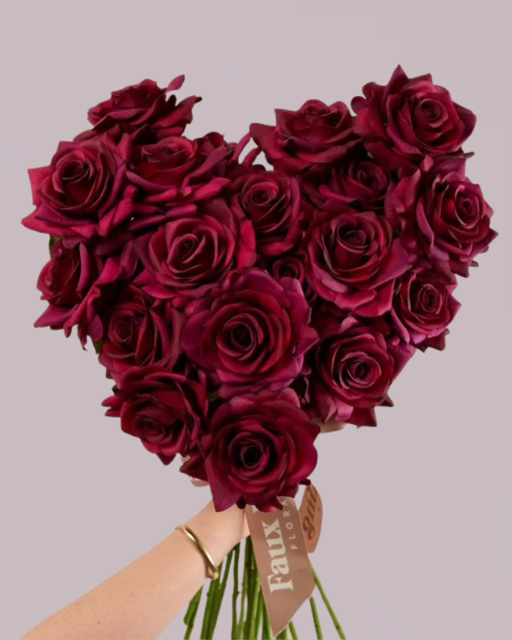 REAL TOUCH ROSE IN MERLOT