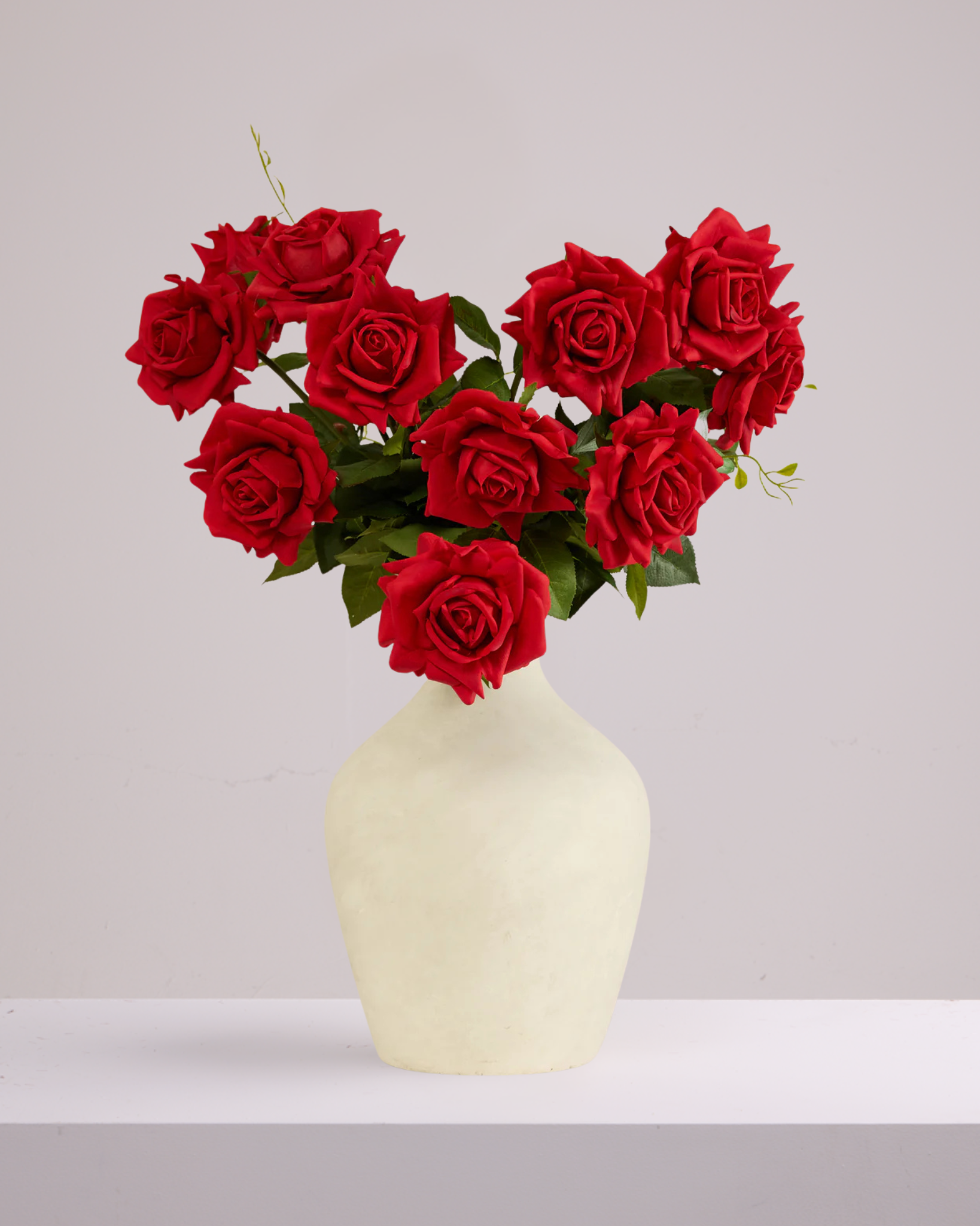 REAL TOUCH ROSE IN RED