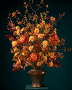 SILK-KA RUDBECKA IN ORANGE 66CM
