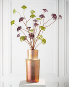 SILK-KA QUEEN ANNES LACE IN BURGUNDY 78CM