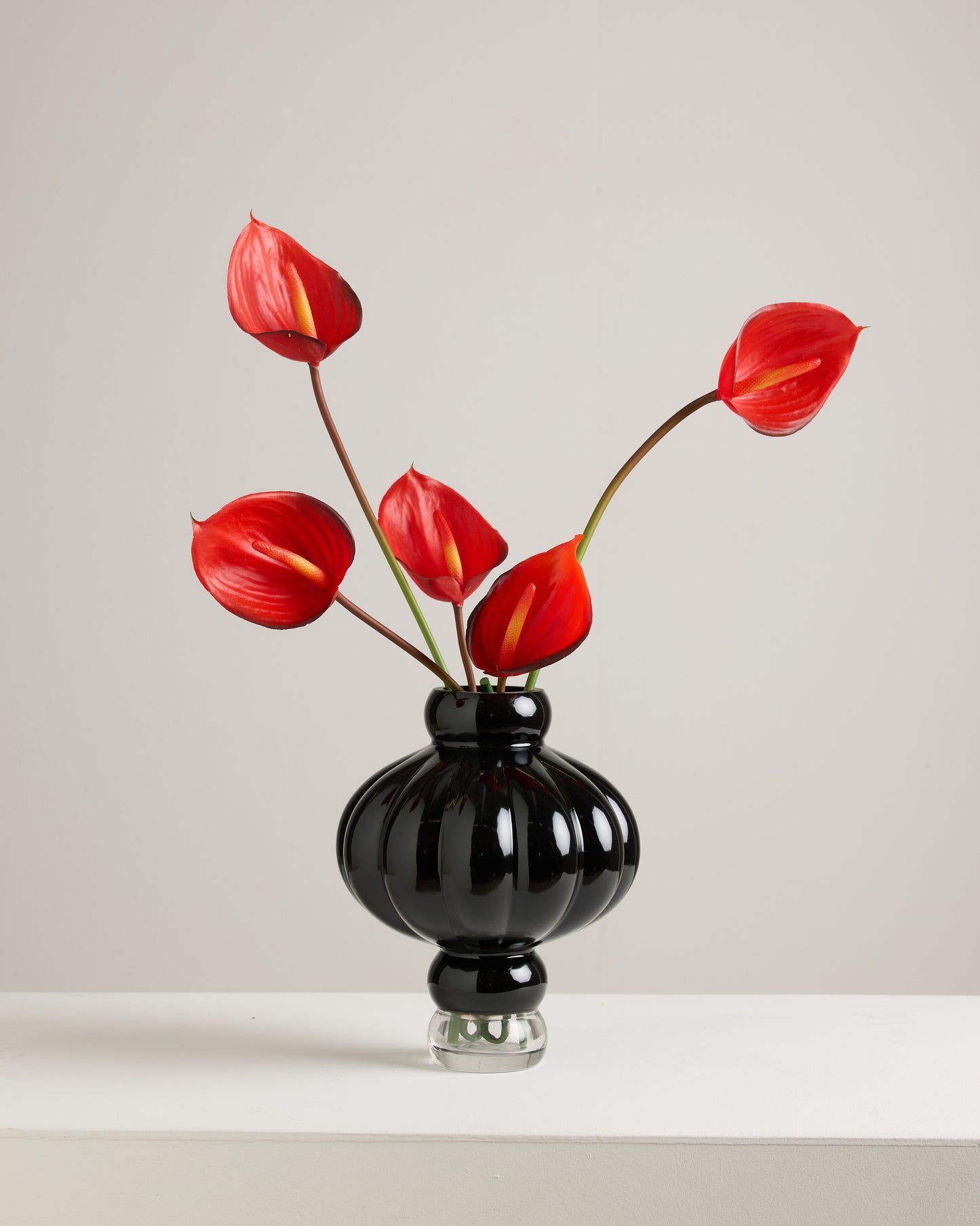 REAL TOUCH ANTHURIUM IN RED