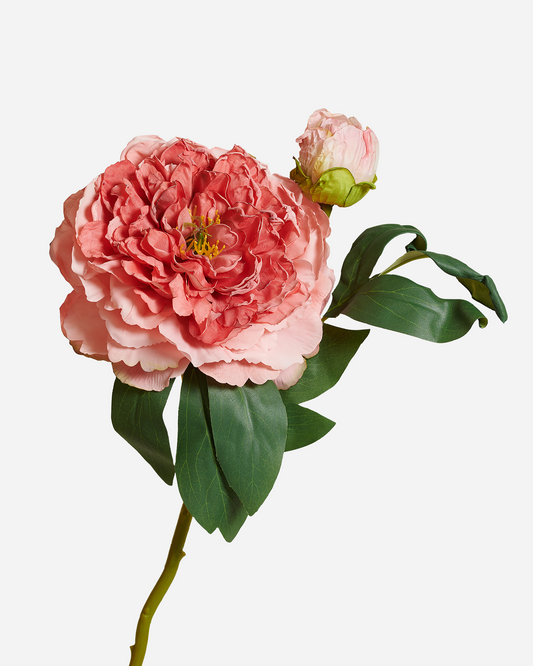 LUXURY REAL TOUCH VINTAGE PEONY PINK