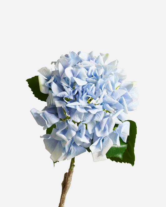 LUXURY REAL TOUCH HYDRANGEA LIGHT BLUE