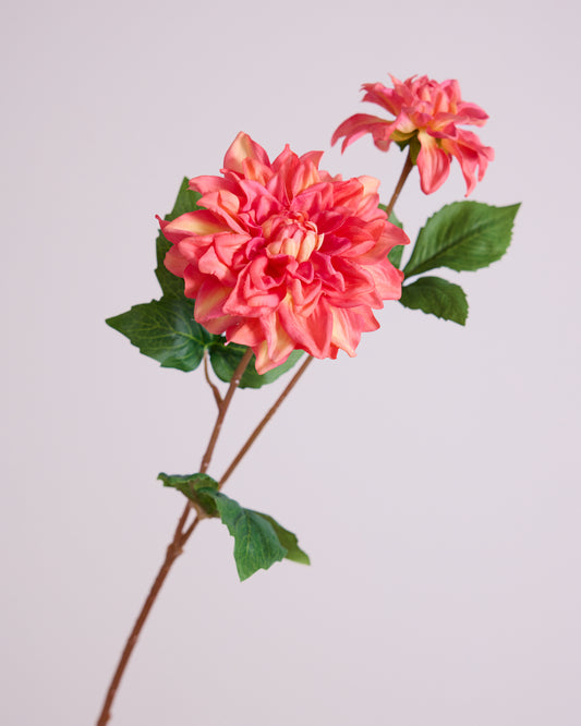 Hot Pink Real Touch Dahlia