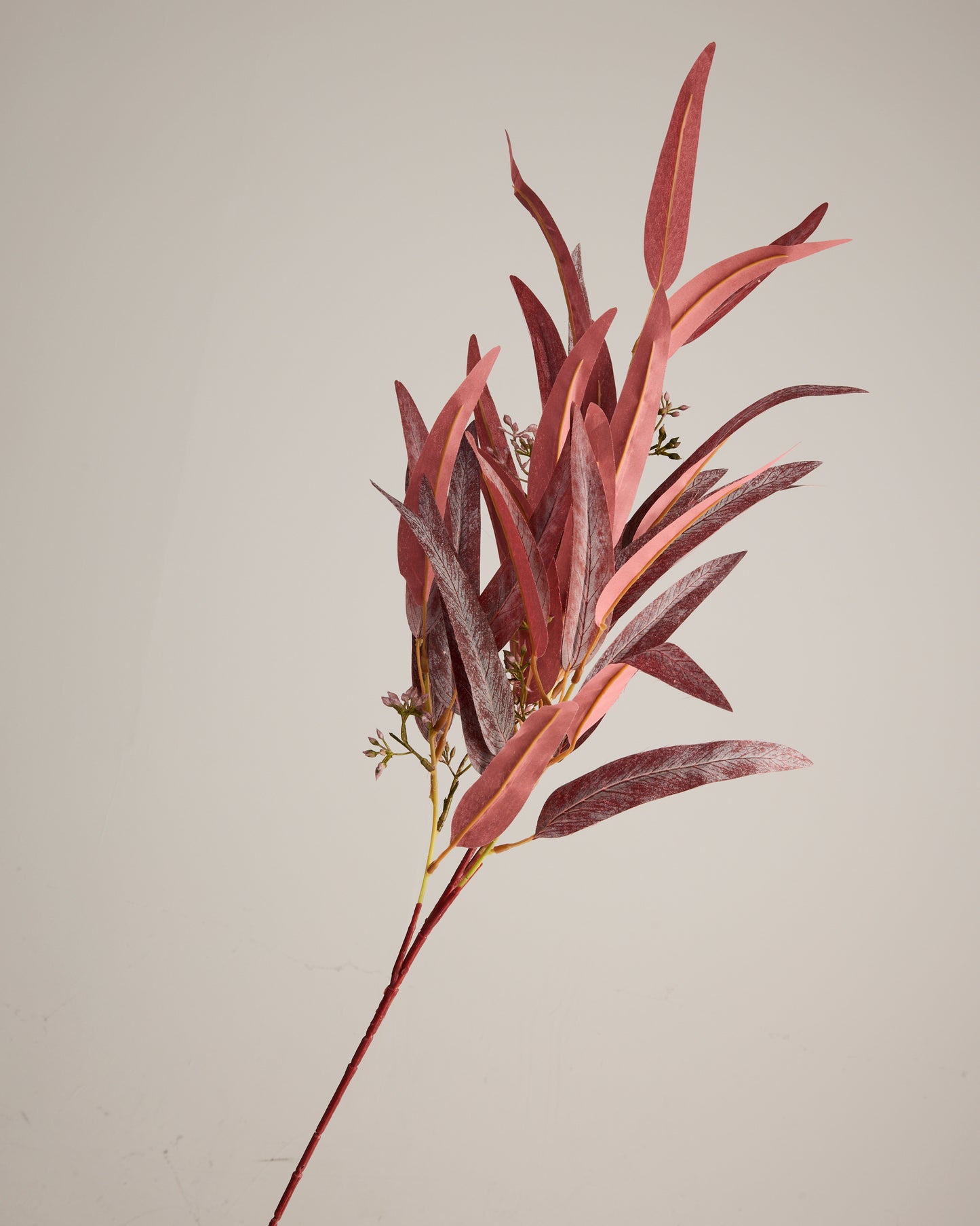 AUTUMNAL LEAF SPRAY IN BURGUNDY