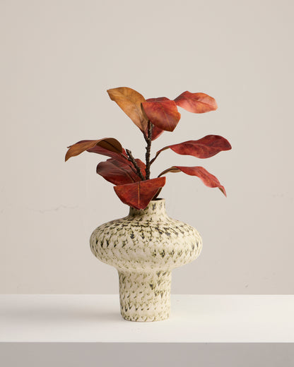 MAGNOLIA BRANCH IN BURNT ORANGE