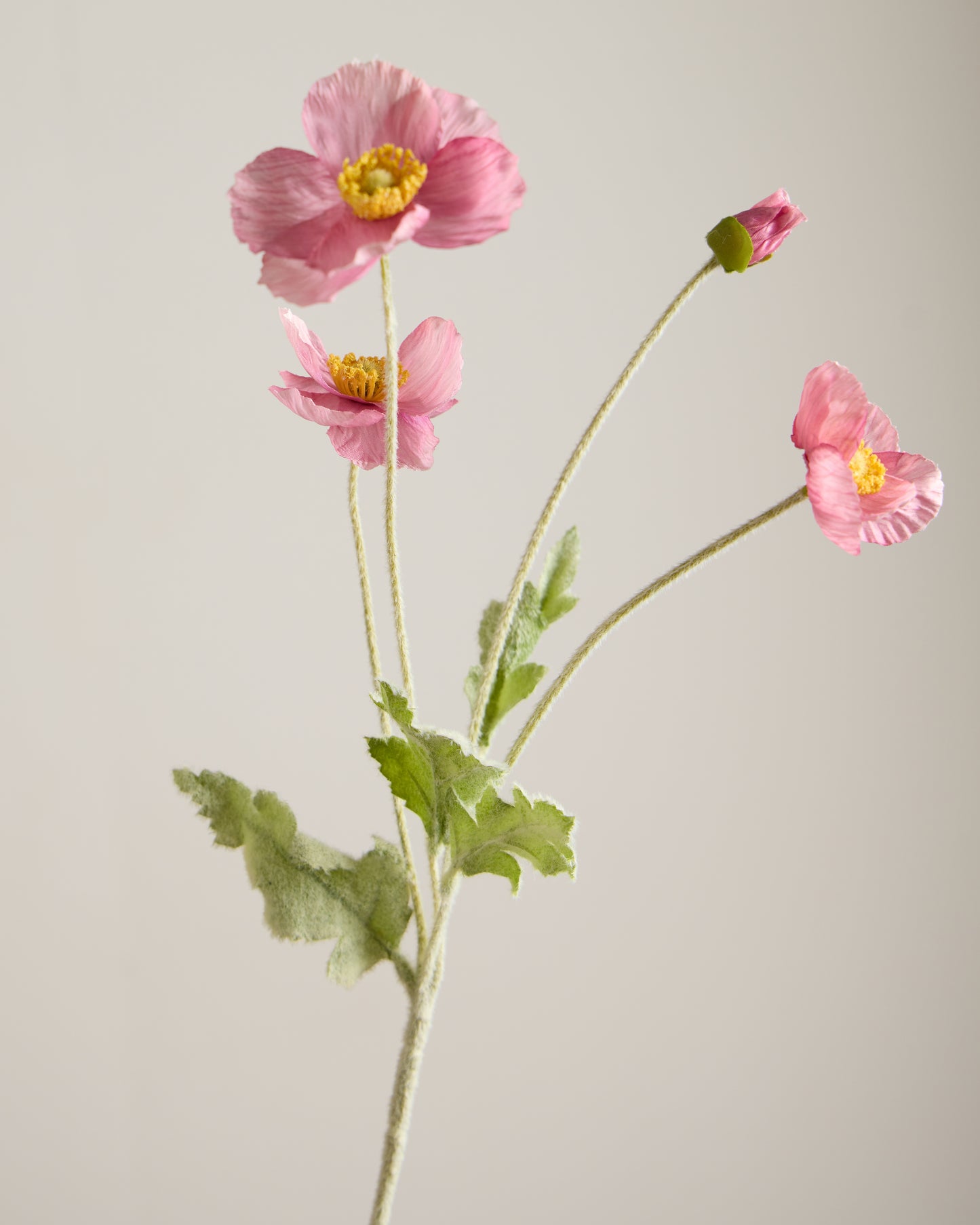SILK POPPY IN LIGHT PINK