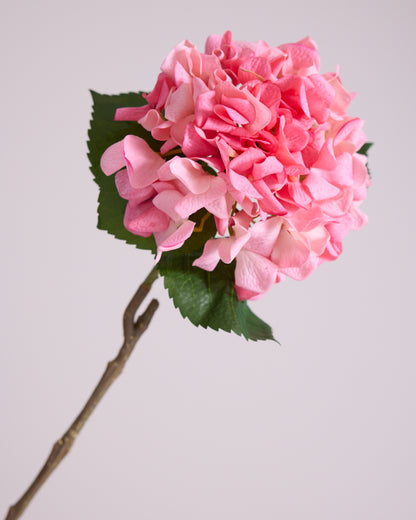 LUXURY REAL TOUCH HYDRANGEA SOFT PINK