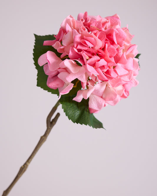 LUXURY REAL TOUCH HYDRANGEA SOFT PINK