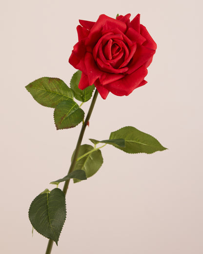 REAL TOUCH ROSE IN RED