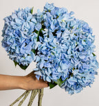 ABSOLUTE LUXURY REAL TOUCH HYDRANGEA IN BLUE
