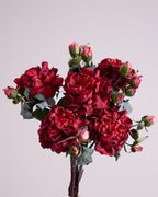 VINTAGE ROSE IN RED
