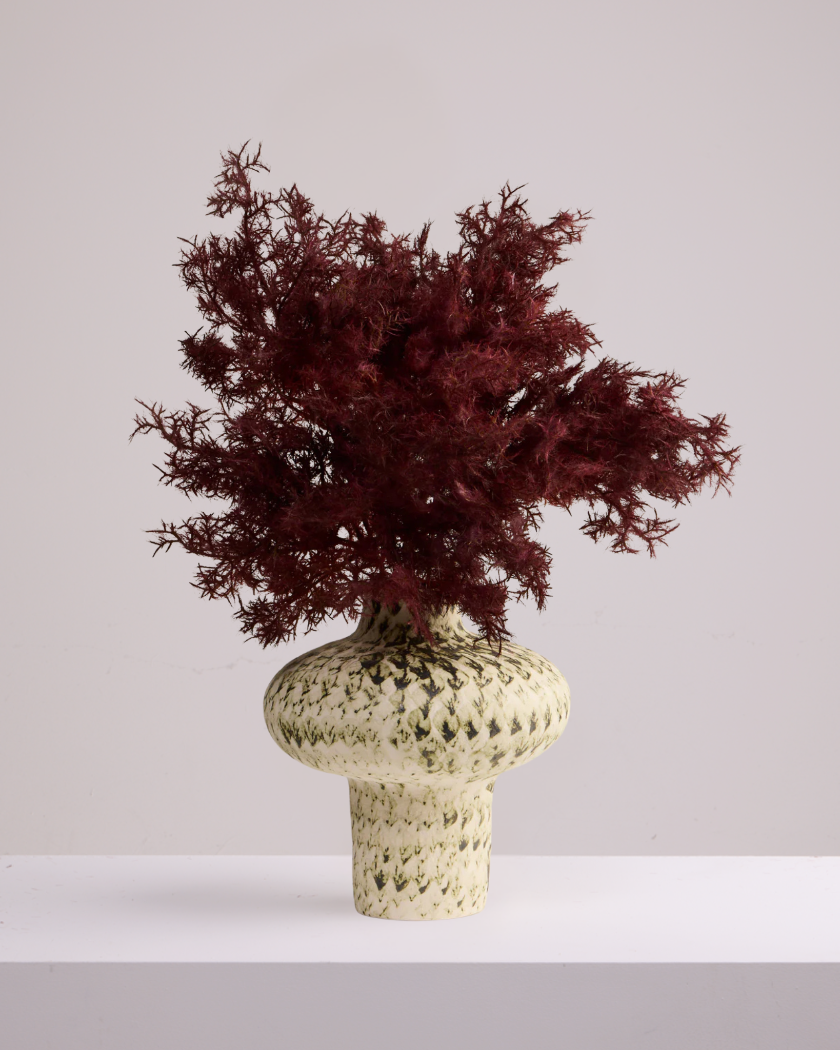WHAT THE FLUFF IN BURGUNDY