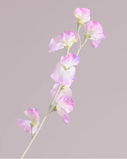 DELICATE SWEETPEA SPRAY IN DUSTY PURPLE