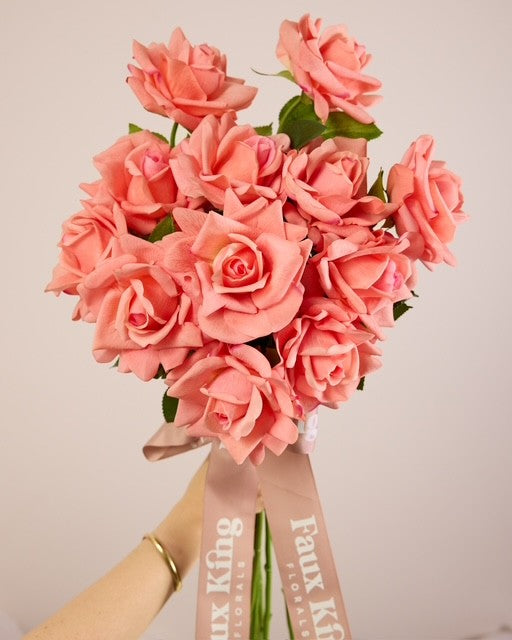 REAL TOUCH ROSE IN CANDY PINK