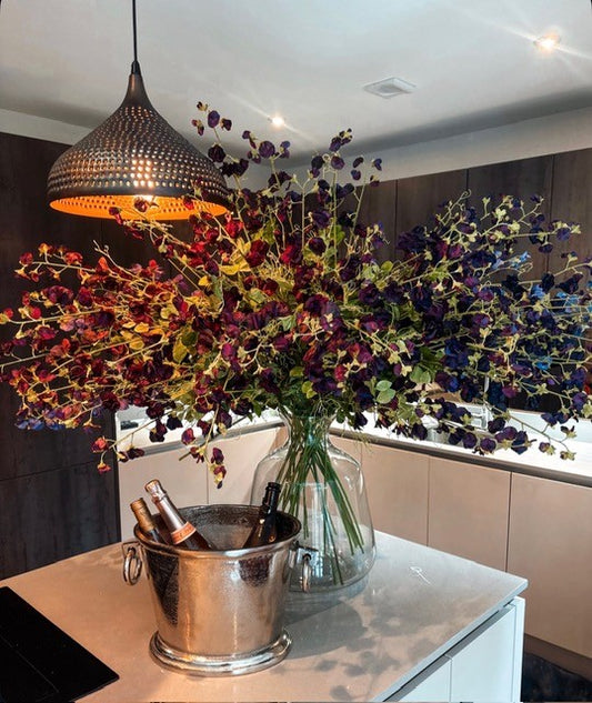 XL SWEET PEA SPRAY DEEP VIOLET