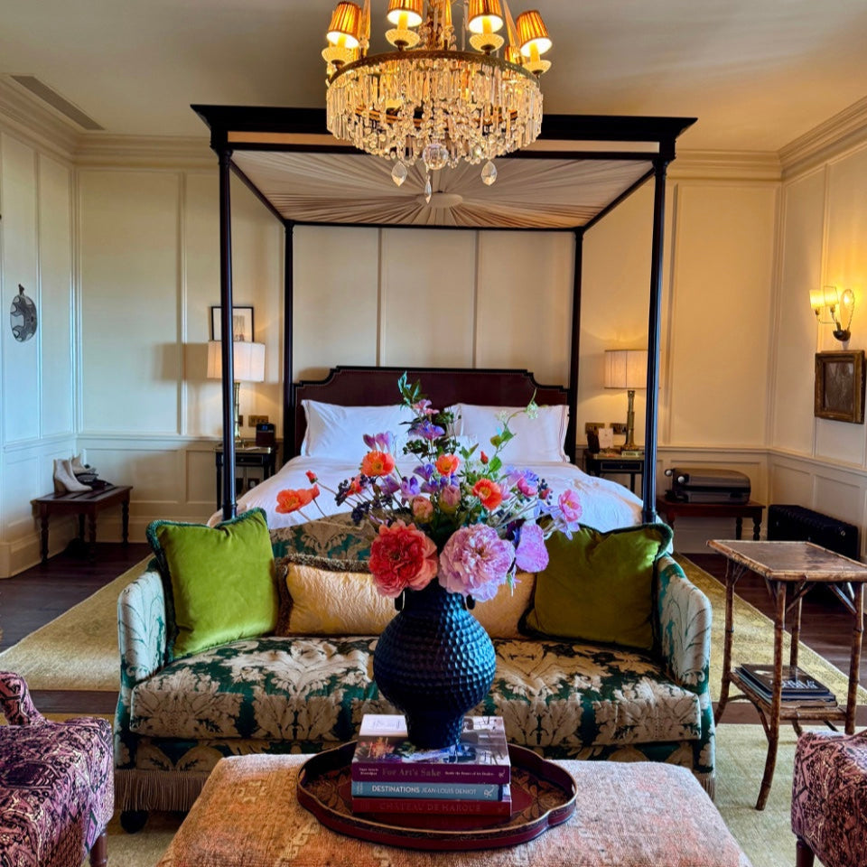 Designer fake flowers styled for lasting home décor impact