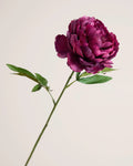 DEEP PURPLE SILK ROSE