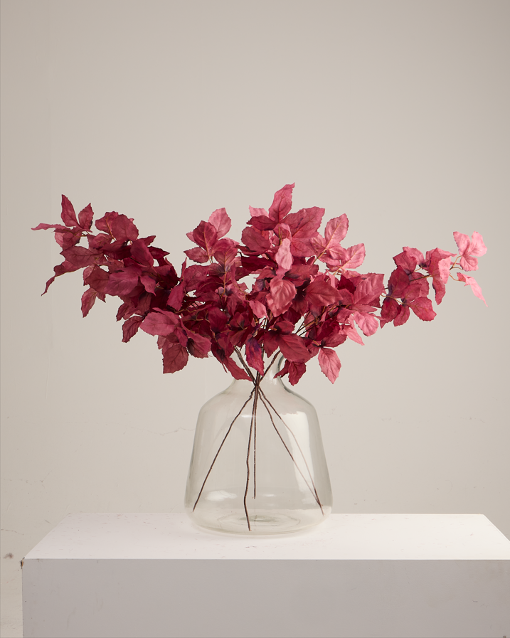 AUTUMNAL LEAF SPRAY IN PINK